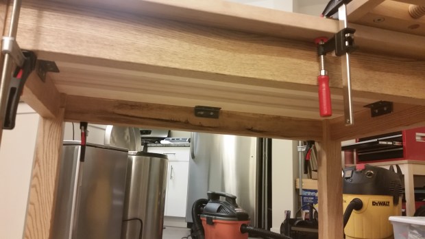 These are the same angle irons that I use on my milkman's workbench