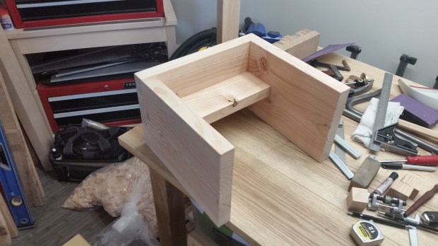 Solid as a rock in softwood.